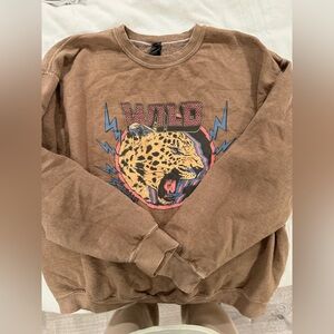 Oversized Graphic Sweatshirt